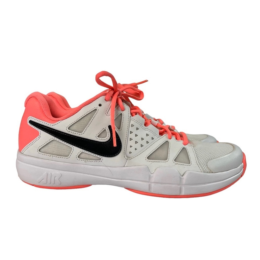 Nike Air Vapor Advantage White/Salmon‎ Lace Up Shoes Womens Size 12
